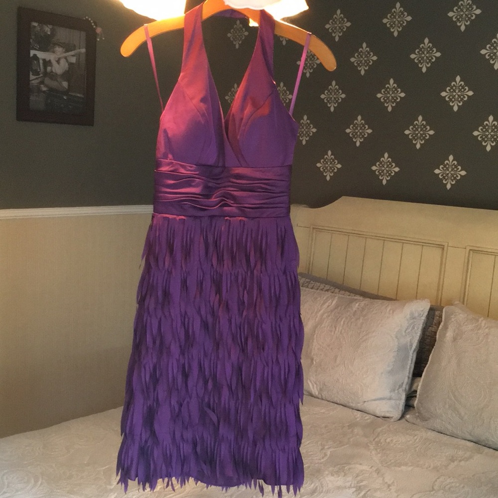 Fun & Flirty Hailey By Adrianna Papell Sz2 Dress